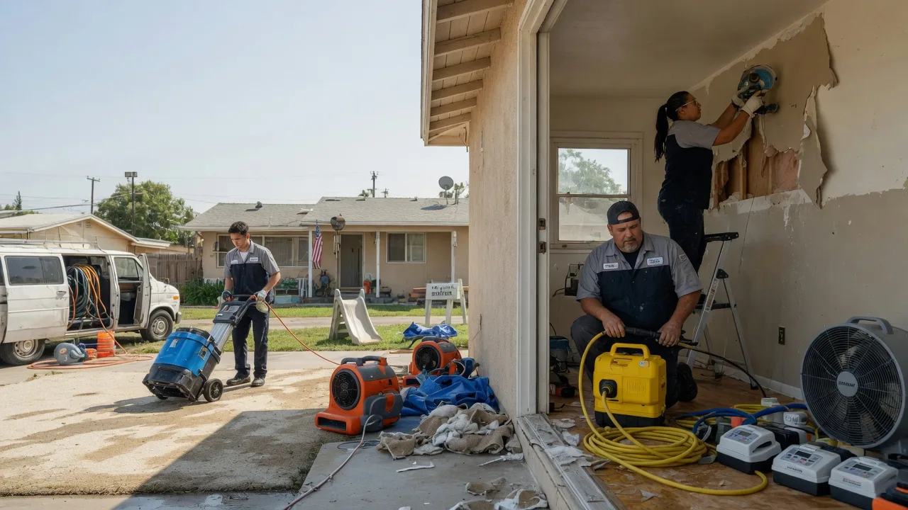 Water Damage Restoration in Tussy, OK near me